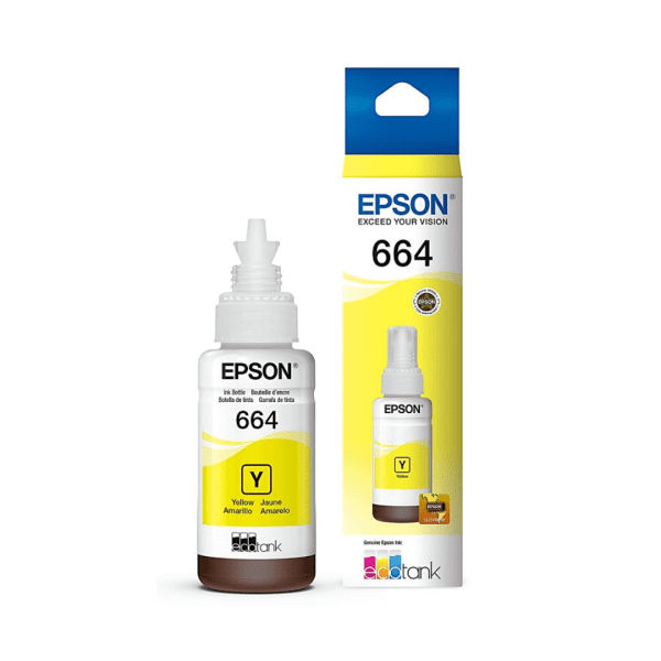 Tinta-Codigo;T6644;Color; Amarillo; Uso: